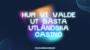 Spela på utländska casinon En guide till internationellt spel