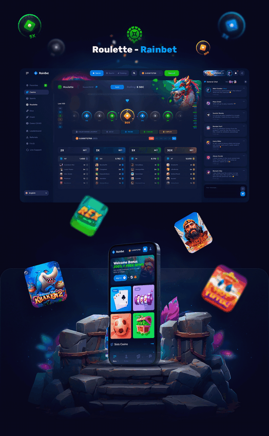 Cassino Online Rainbet - Avaliações, Pontuações, Jogos, Recompensas