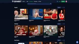 探索Gembet Casino:亚洲顶级在线赌场体验 探索Gembet Casino:亚洲顶级在线赌场体验